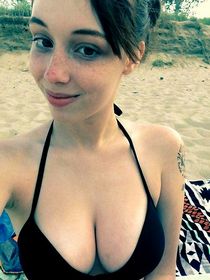 Busty blonde teen Kylie