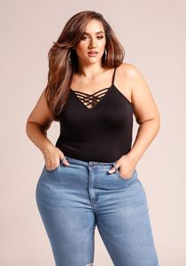 Plump ebony woman